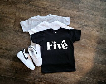 Boy 5th Birthday Shirt, Retro 5th Birthday Shirts, Five Year Old Birthday Boy Shirts, 5 Year old Birthday tshirt 5th Birthday Shirt