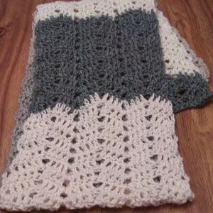 White chocolate truffle scarf