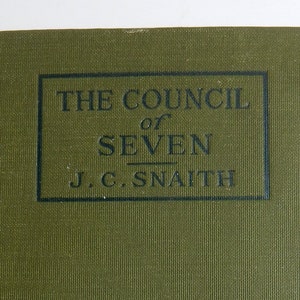 The Council of Seven 1921 First Edition