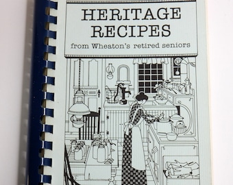 Vintage Illinois Heritage Recipes from 1986