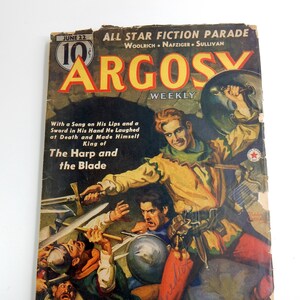 Argosy Weekly 1940 Vintage Magazine