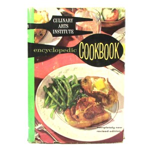 Culinary Arts Institute Enzyklopädisches Kochbuch Jahrgang 1968 zunächst somit Hardcover in Schutzumschlag