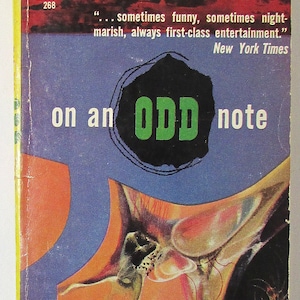 Vintage SF first edition 1958 on an ODD note by Gerald Kersh Ballantine paperback original PBO 1st/1st science fiction collectible