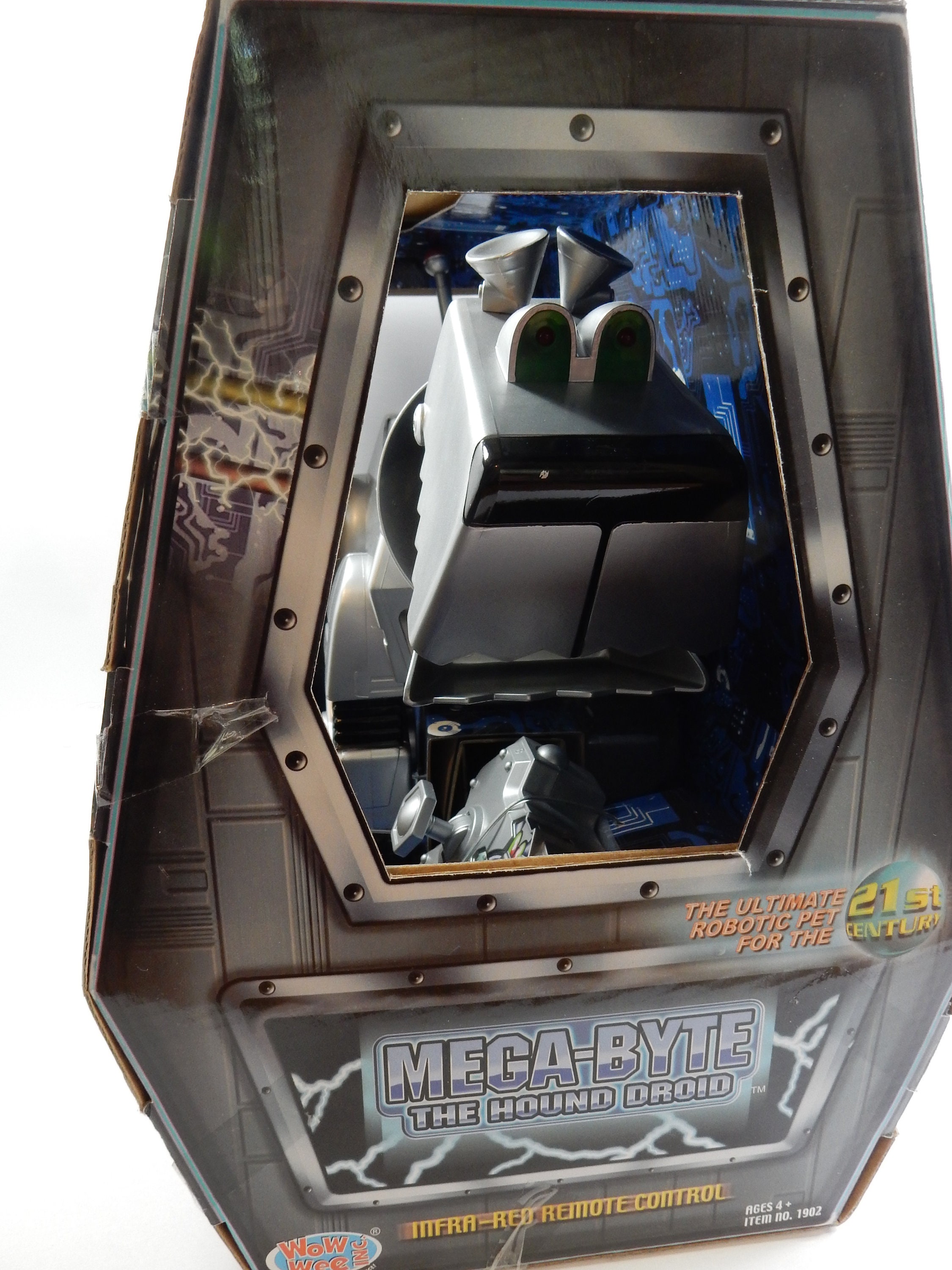 MEGA-BYTE THE HOUND DROID 犬型ロボット ラジコン WOW Wee Original Mega-byte The Hound Droid Robot Vintage
