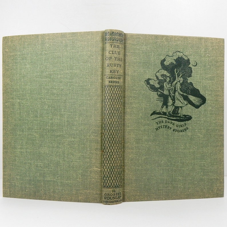 Clue of the Rusty Key Dana Girls Mystery Illustrated Dust Etsy