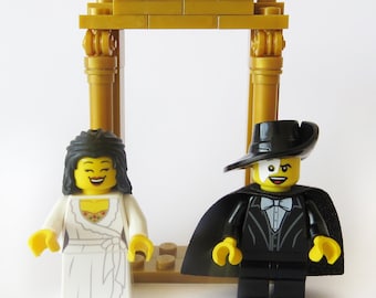 Phantom of the Opera Mirror MOC Lego Set | Musical Theatre | Phantom & Christine Daae Custom Minifigures
