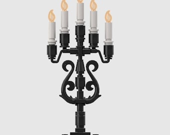 Fantasma dell'Opera Candelabro MOC / Teatro musicale LEGO MOC