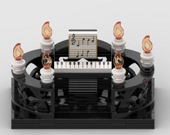 Phantom of the Opera Piano Organ Lego Set | Musical Theatre LEGO MOC