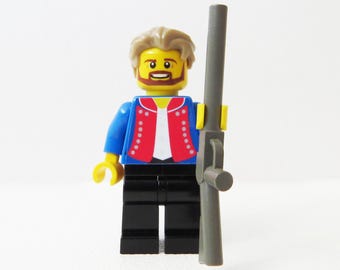 Minifigura LEGO MOC de Jean Valjean / Teatro musical Los Miserables