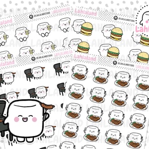 BBQ Digital Stickers, Bbq Stickers, Bbq Printable Stickers, Pre-cropped, Goodnotes Stickers, Character Stickers, PNG Stickers