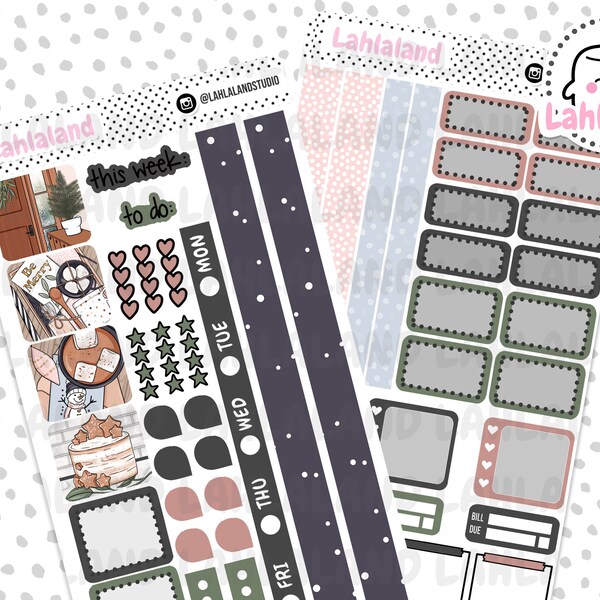 Hobonichi Printable Stickers - Etsy