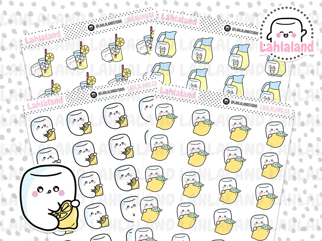 Lemonheads Sticker Lemonade Digital Stickers, Lemonade Stickers, Lemonade Printable ...