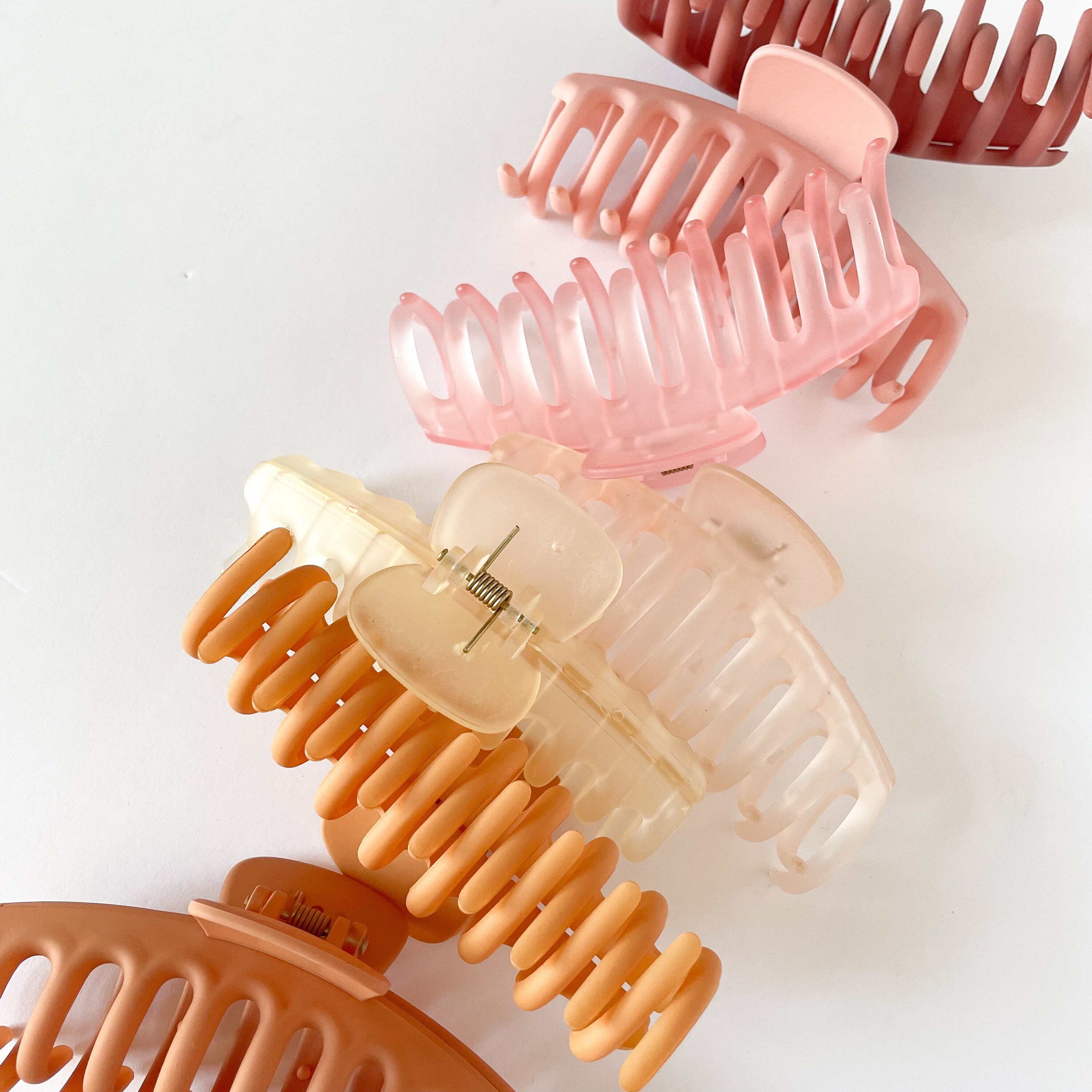 Fall Claw Clips for Women Purple Large Claw Clip for Thick Etsy