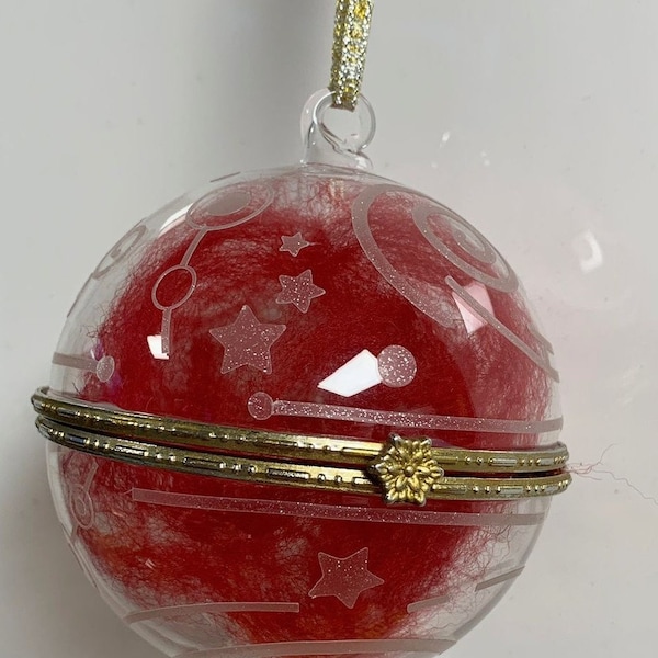 Wizard bauble decoration - Neville's Remembrall, inspired by Harry Potter