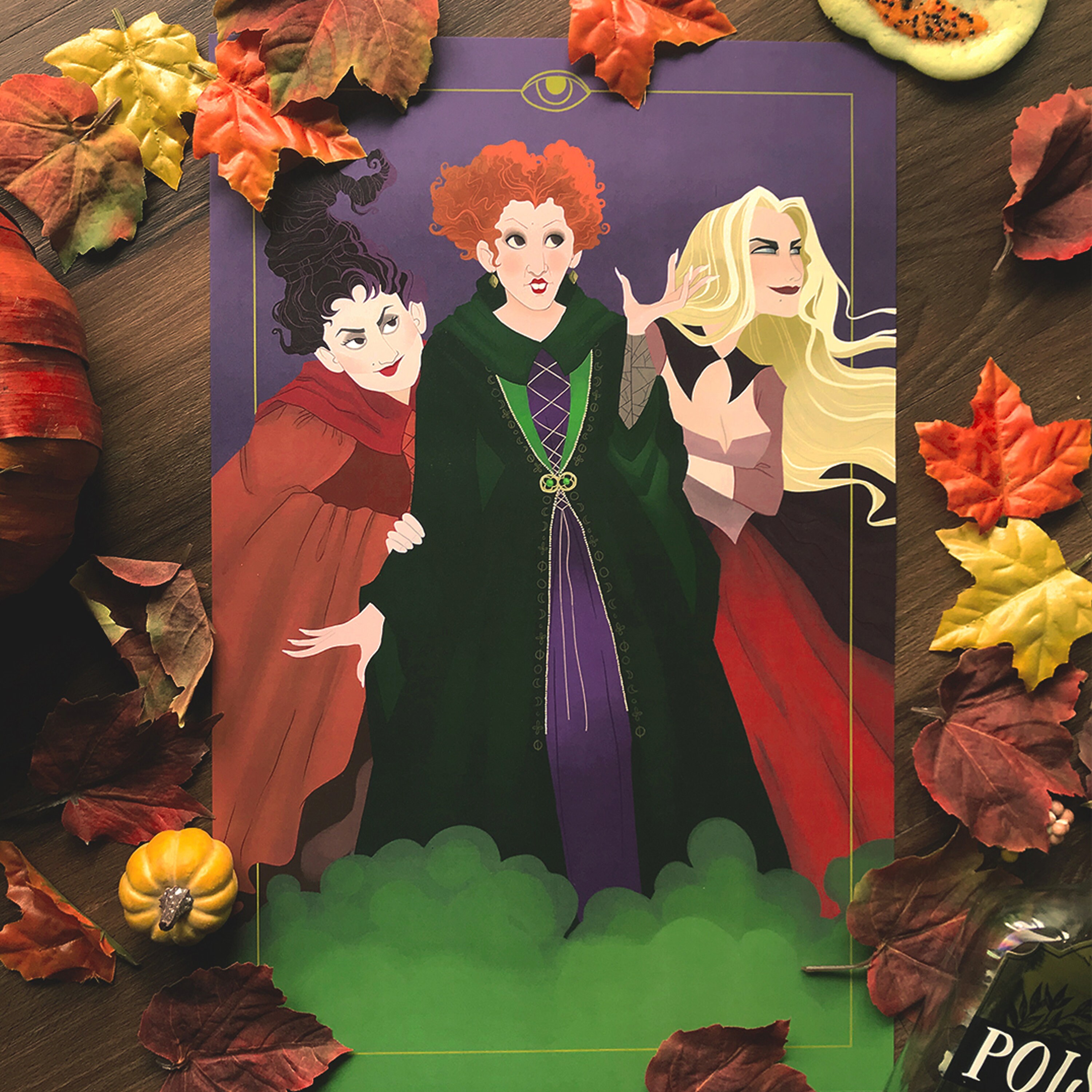 Hocus Pocus Sanderson Sisters Poster Etsy