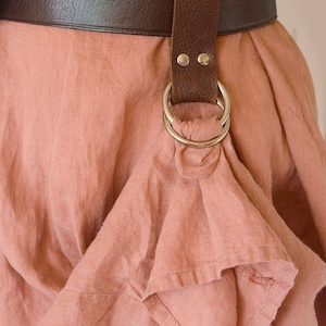 Leather Skirt holders - Festival and Renaissance Fair Accessories