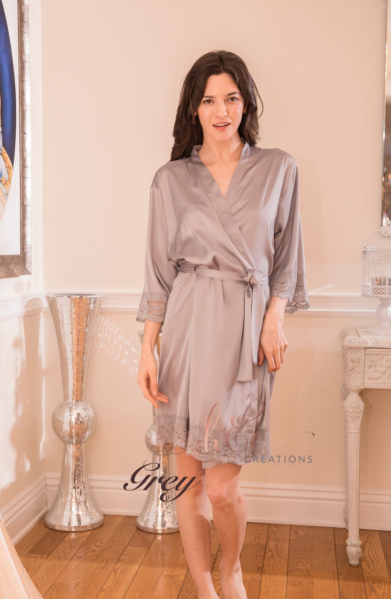 Bridesmaid Robes Personalized Bridesmaid Robes With Names Etsy