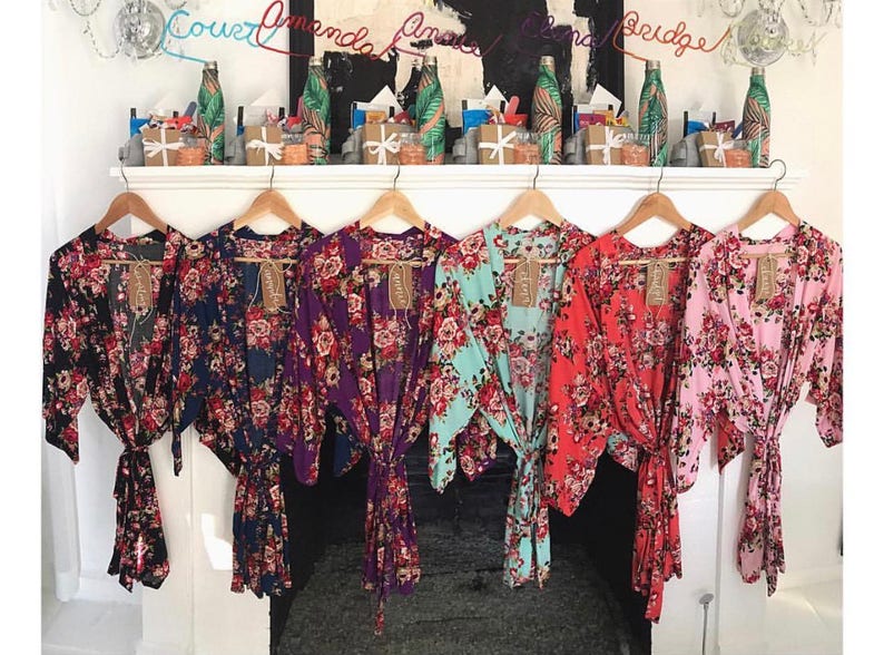 Floral Printed Robe main image 1
