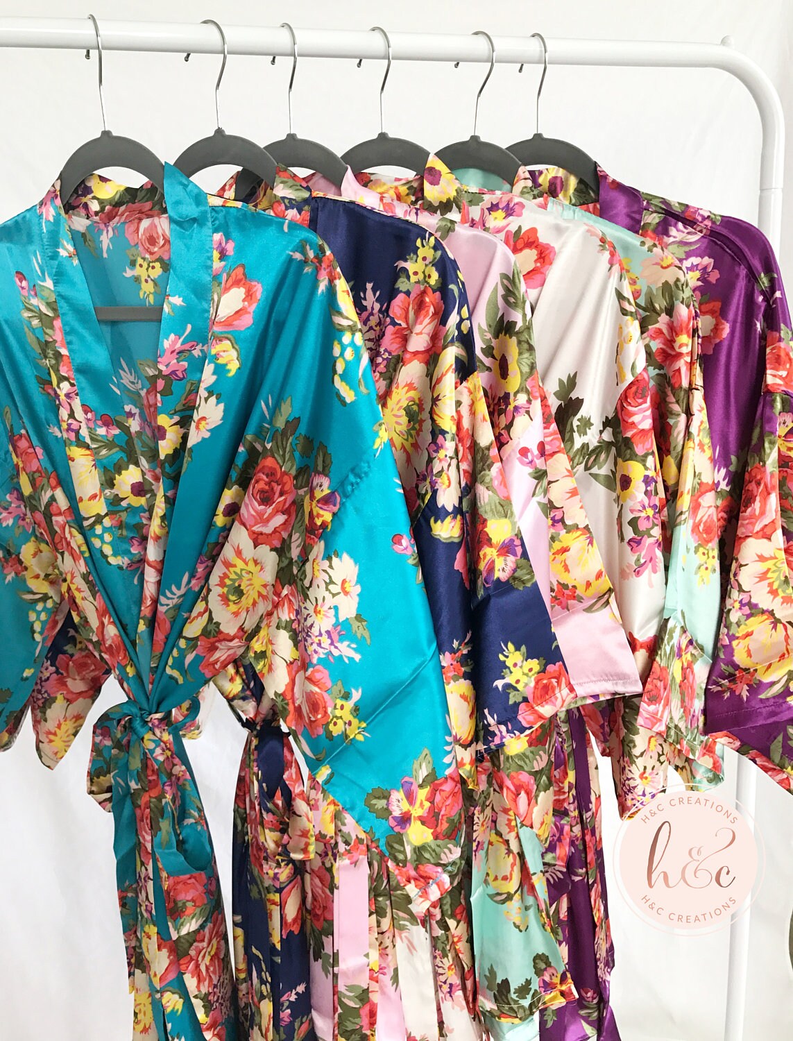 bridesmaid robes set of 6