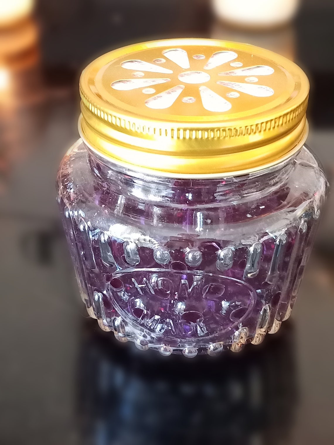 5 Ounce Smelly Jelly Jar Air Freshener with Daisy Cut Lid Etsy