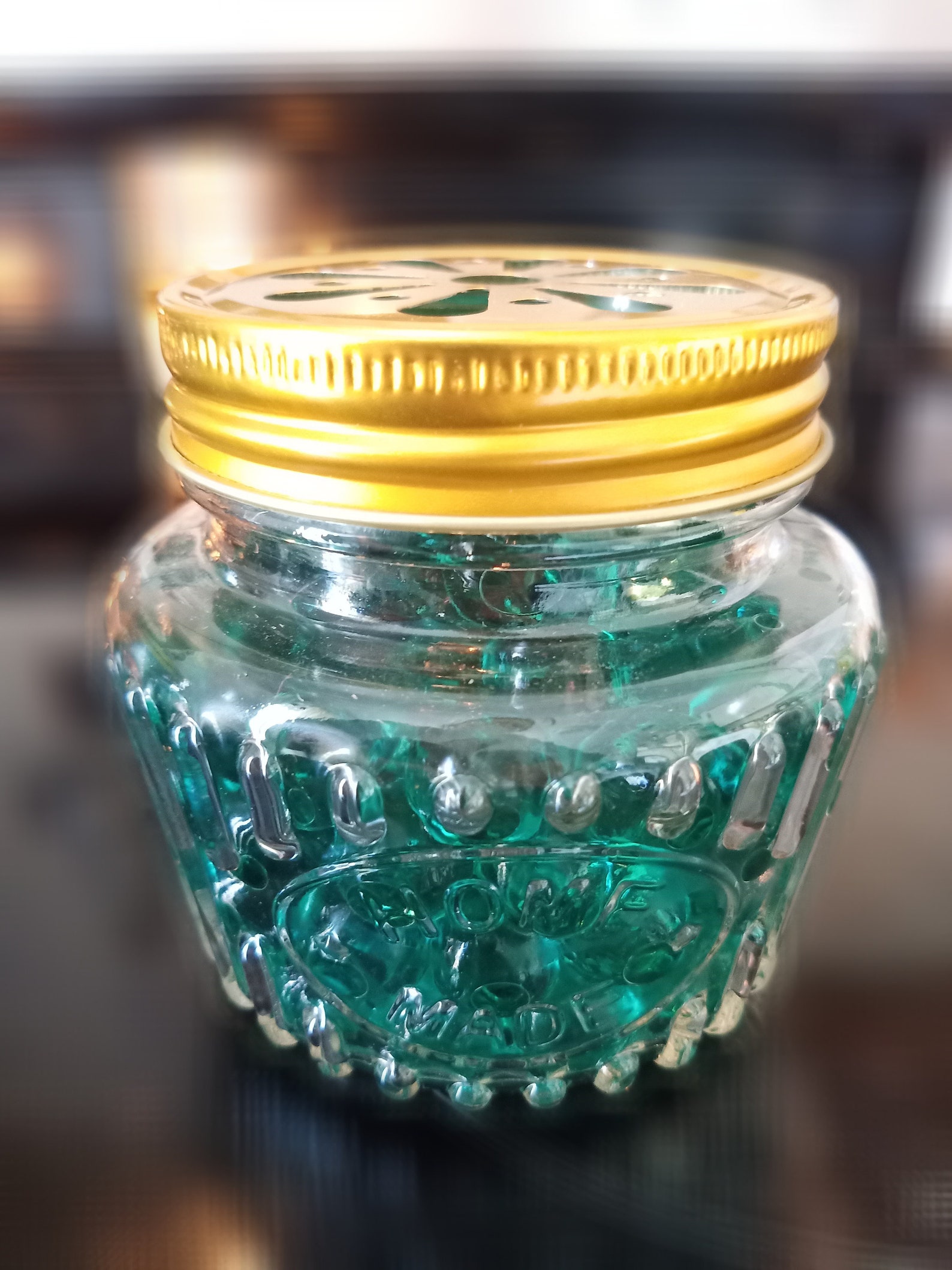 5 Ounce Smelly Jelly Jar Air Freshener with Daisy Cut Lid Etsy