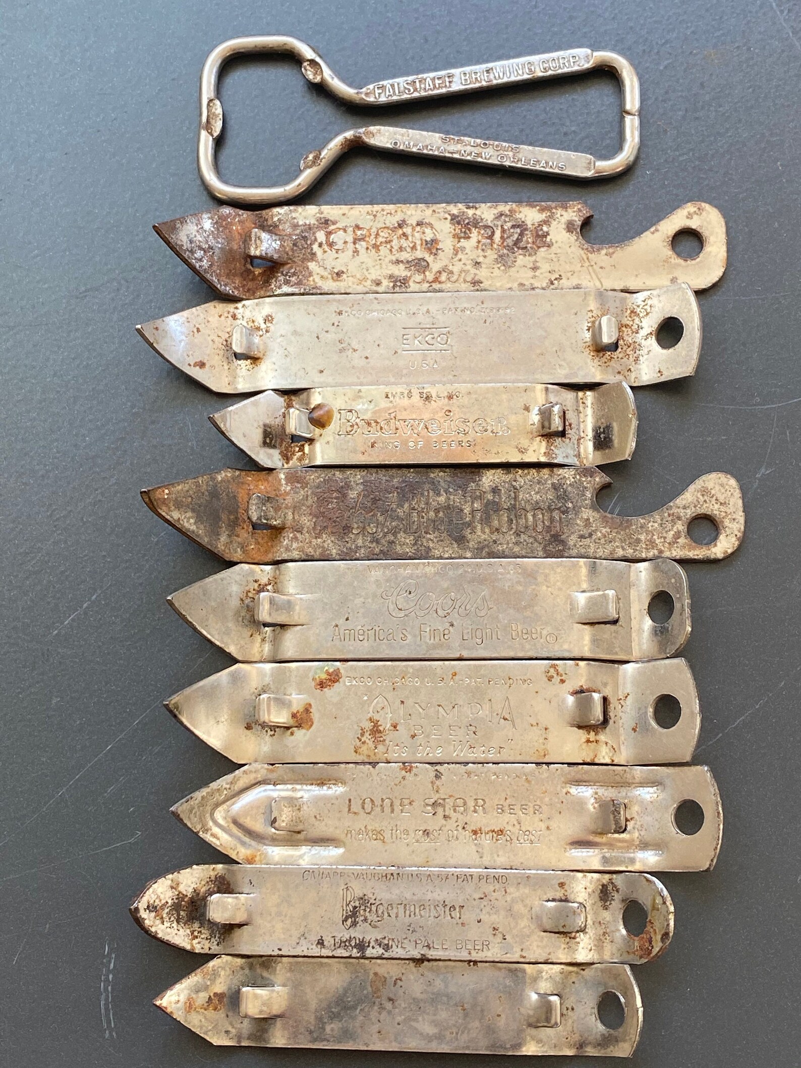 Vintage Bottle Openers/Can Piercers from Various Brewing Etsy