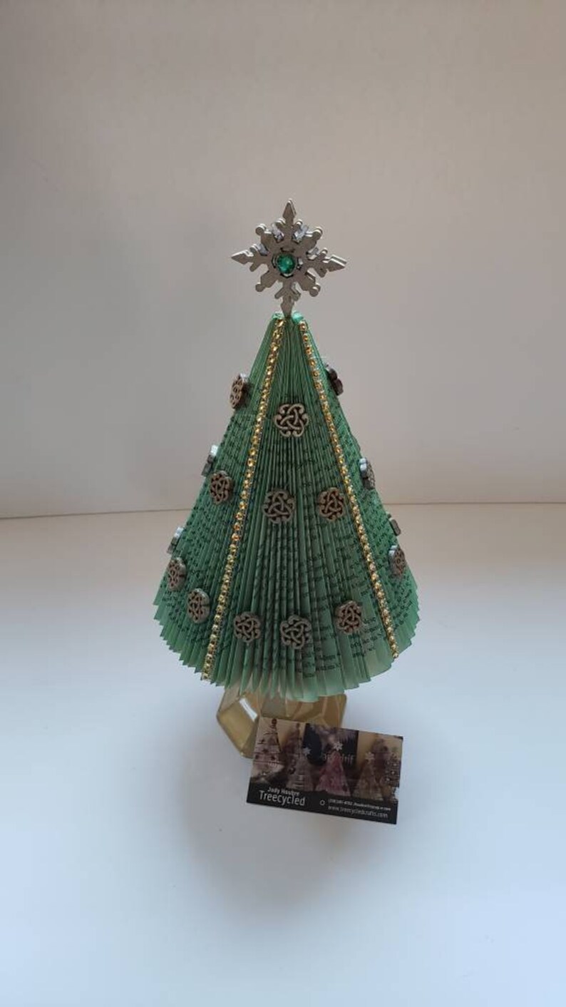 Irish Christmas Tree Holy Trinity Celtic Knot Irish Book Etsy