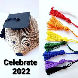 Graduation hedgehog,Graduation Gift card holder, Graduation, gift card holder, college, highschool,kindergarten,preschool,recycled book