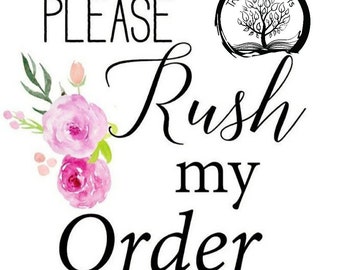 Rush my order from Treecycled