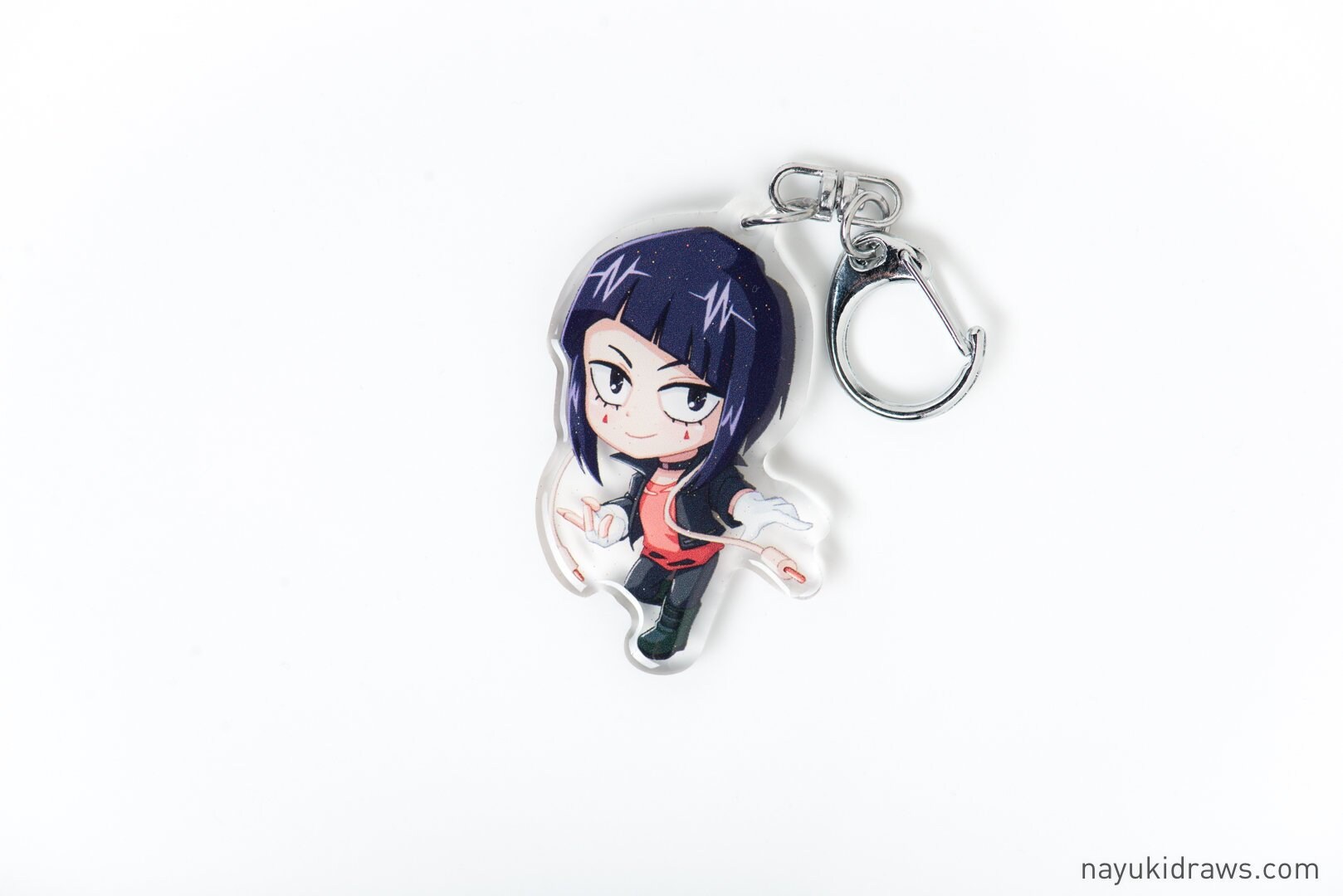 BNHA Hero Academia Kyoka Jiro aka Earphone Jack Acrylic Charm Etsy