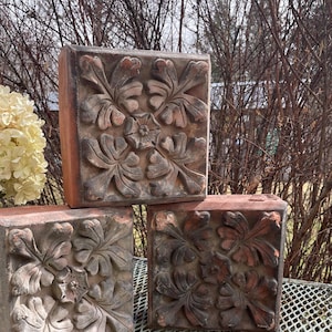 Antique Ornamental Terra Cotta Brick, Architectural Salvage, Glens Falls