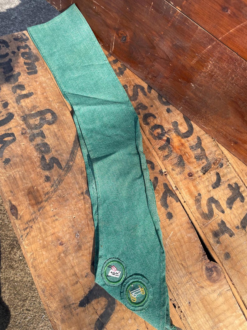 Vintage Girl Scout Sash Badges 1950s-1960s afbeelding 7
