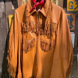 Vintage Deer Skin Jacket - Etsy