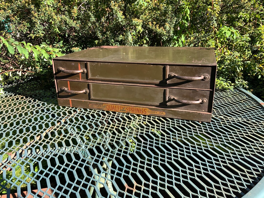 Vintage Industrial File Hardware Store Display Craft Etsy