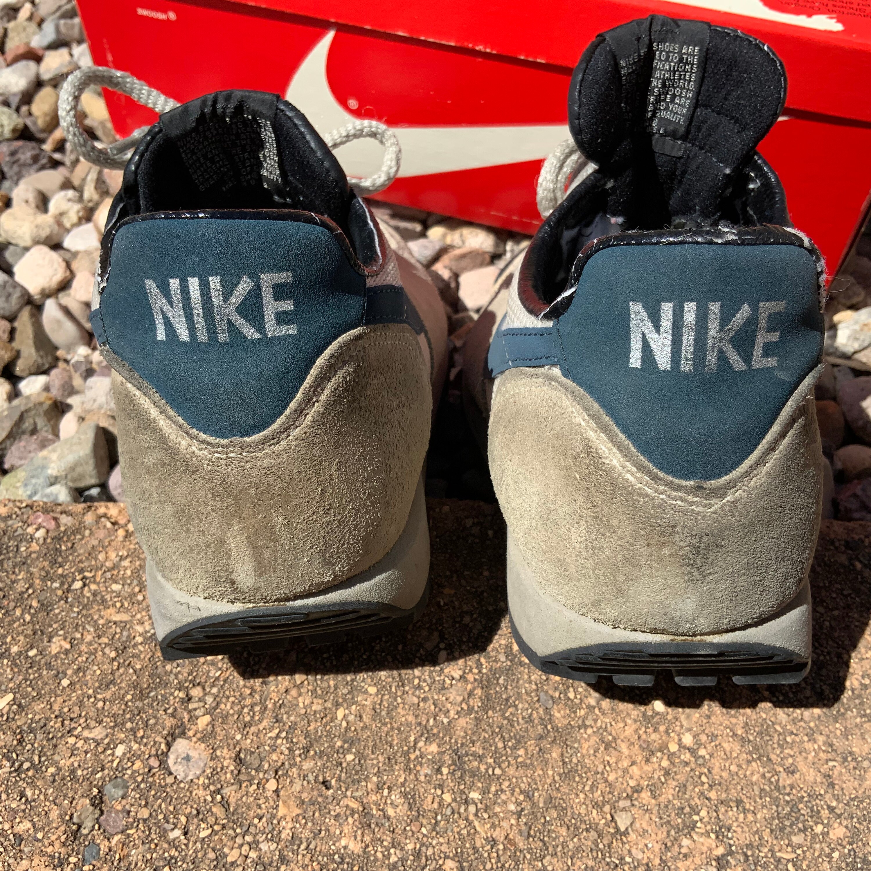 Vintage 80s Nike Air Lava Dome Waffle Shoe, US 6.5, Rare ACG 