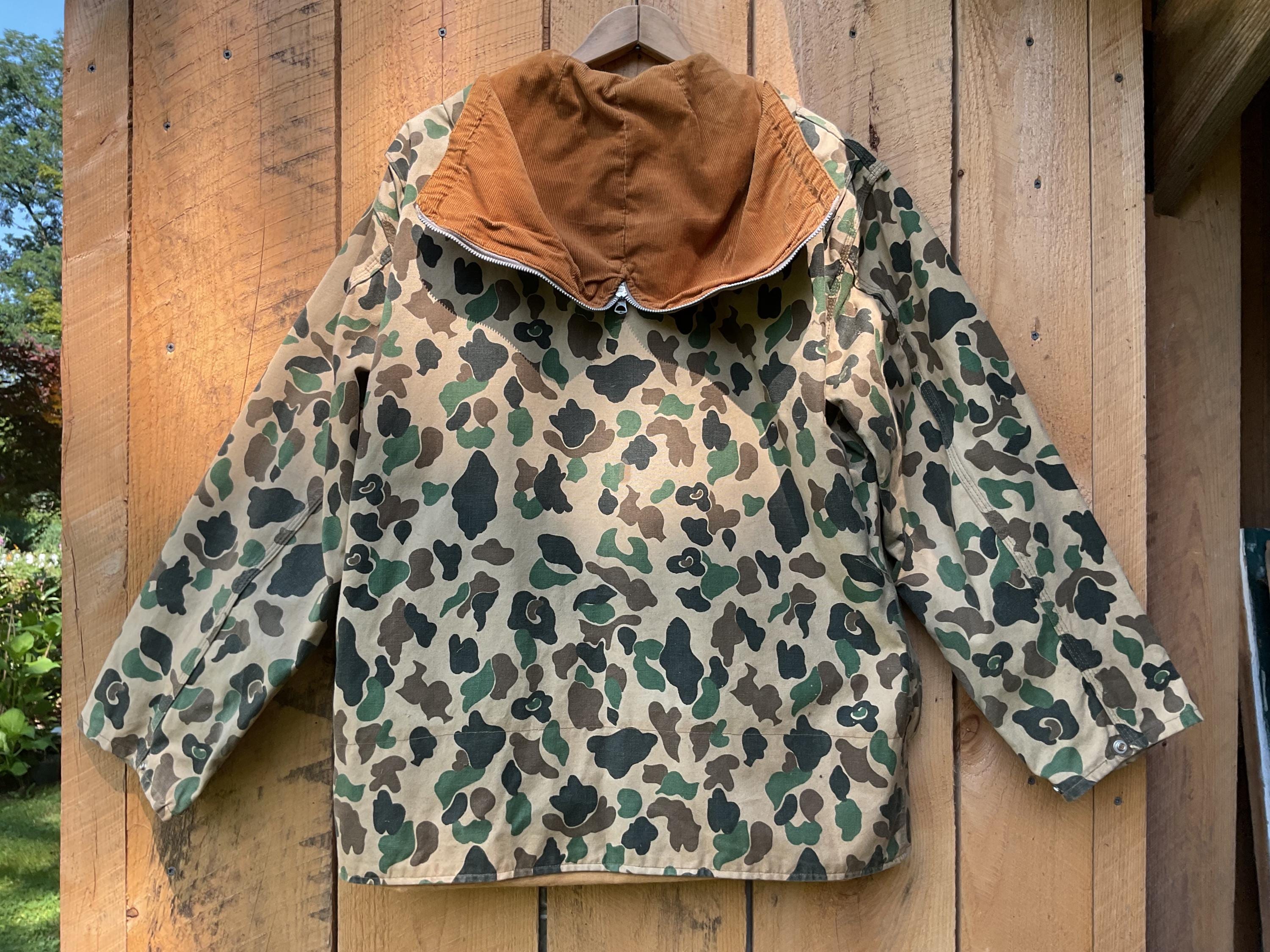 Vintage Orvis Duck Camo Hunting Jacket: 1950s-60s Canvas Coat - Etsy