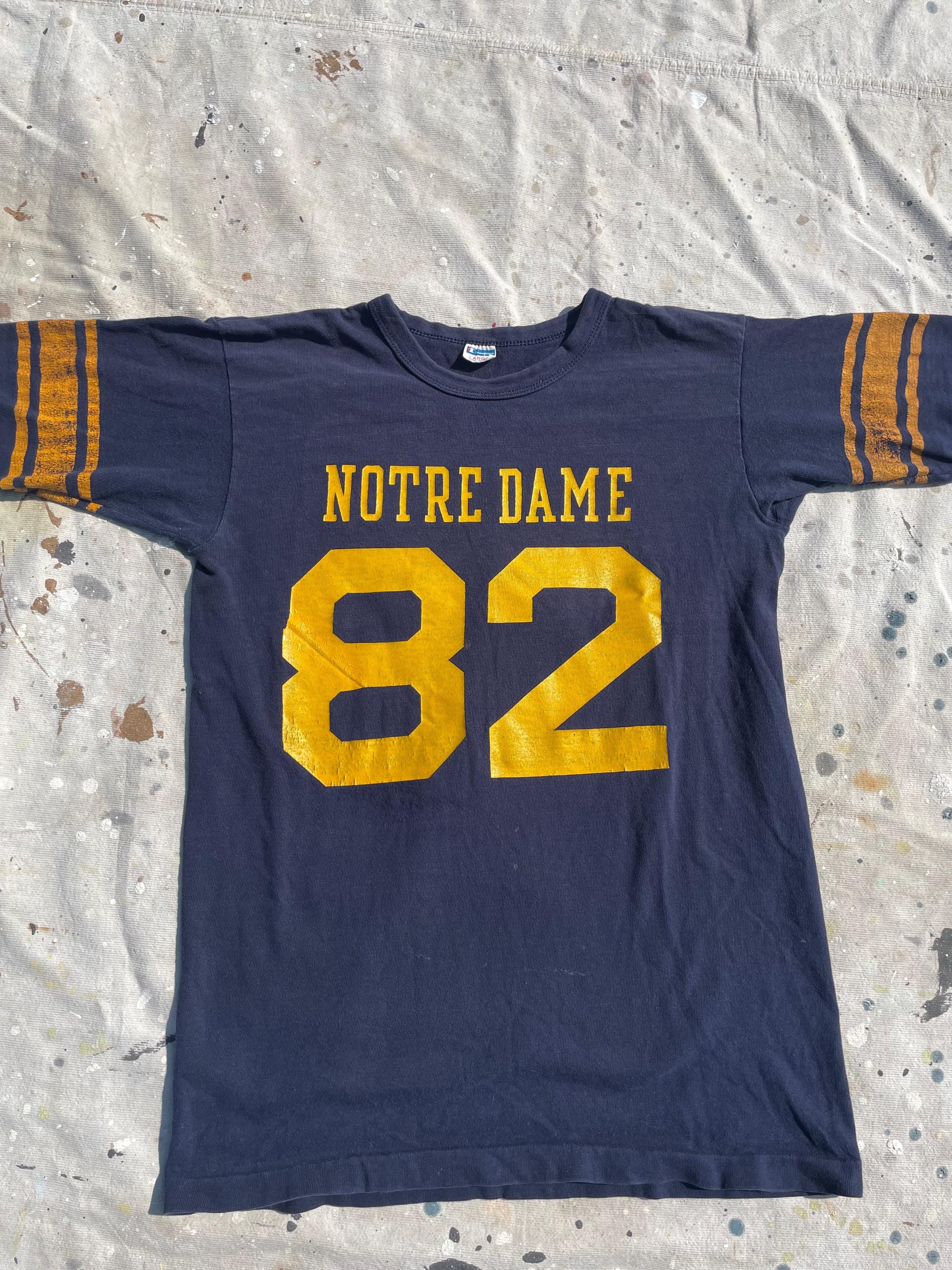 VINTAGE Champion Notre Dame Football Jersey Size Women's