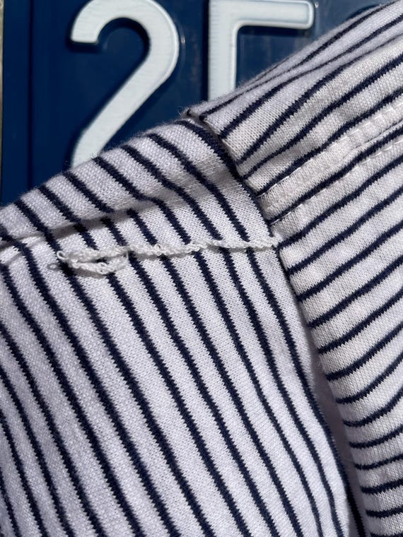 Vintage 1960s Striped Sorority Alpha Chi Sigma Lo… - image 13