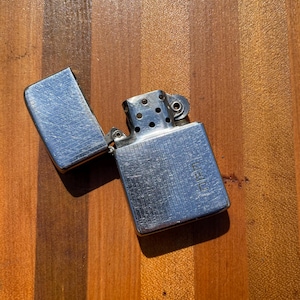 Vintage 5 Barrel ZIPPO Lighter Pat 2032695 with 16 Hole Insert Pinstripe
