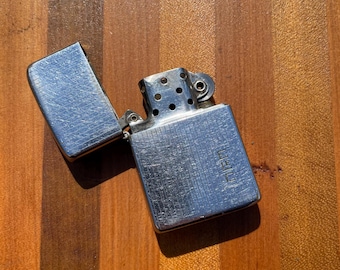 Vintage 5 Barrel ZIPPO Lighter Pat 2032695 with 16 Hole Insert Pinstripe