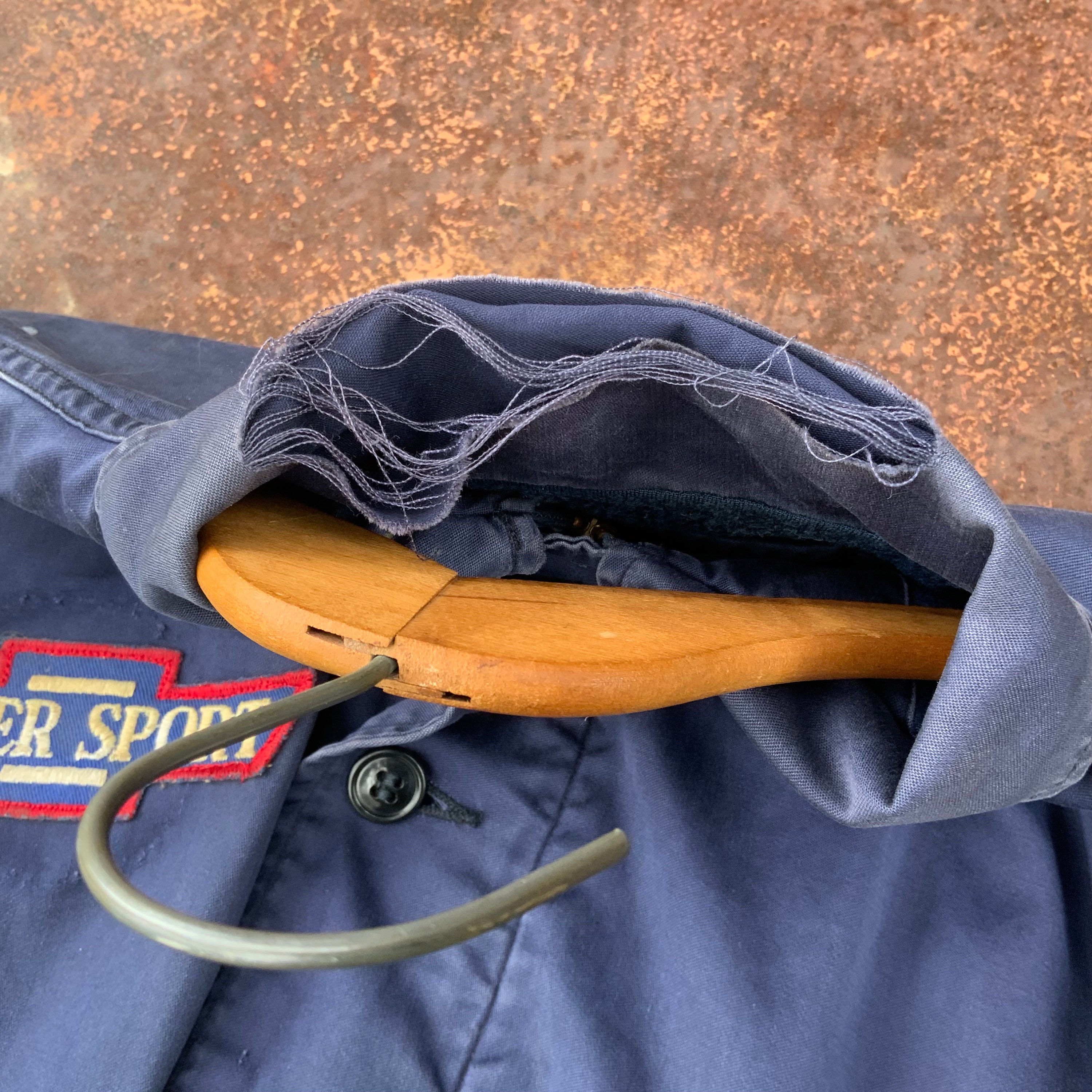 Vintage 60s 70s USN N4 Utility Deck Jacket Blue US Navy Vintage 60s 70s USN N4 Utility Deck Jacket Blue US Navy