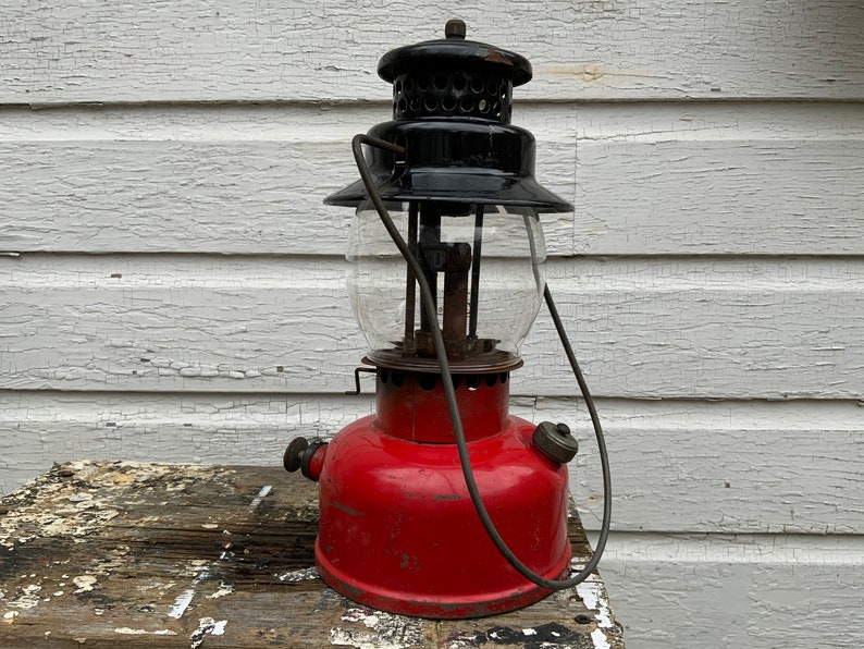 Vintage Kamplite Lantern Vintage Red Camping Lantern LRL 21A Etsy