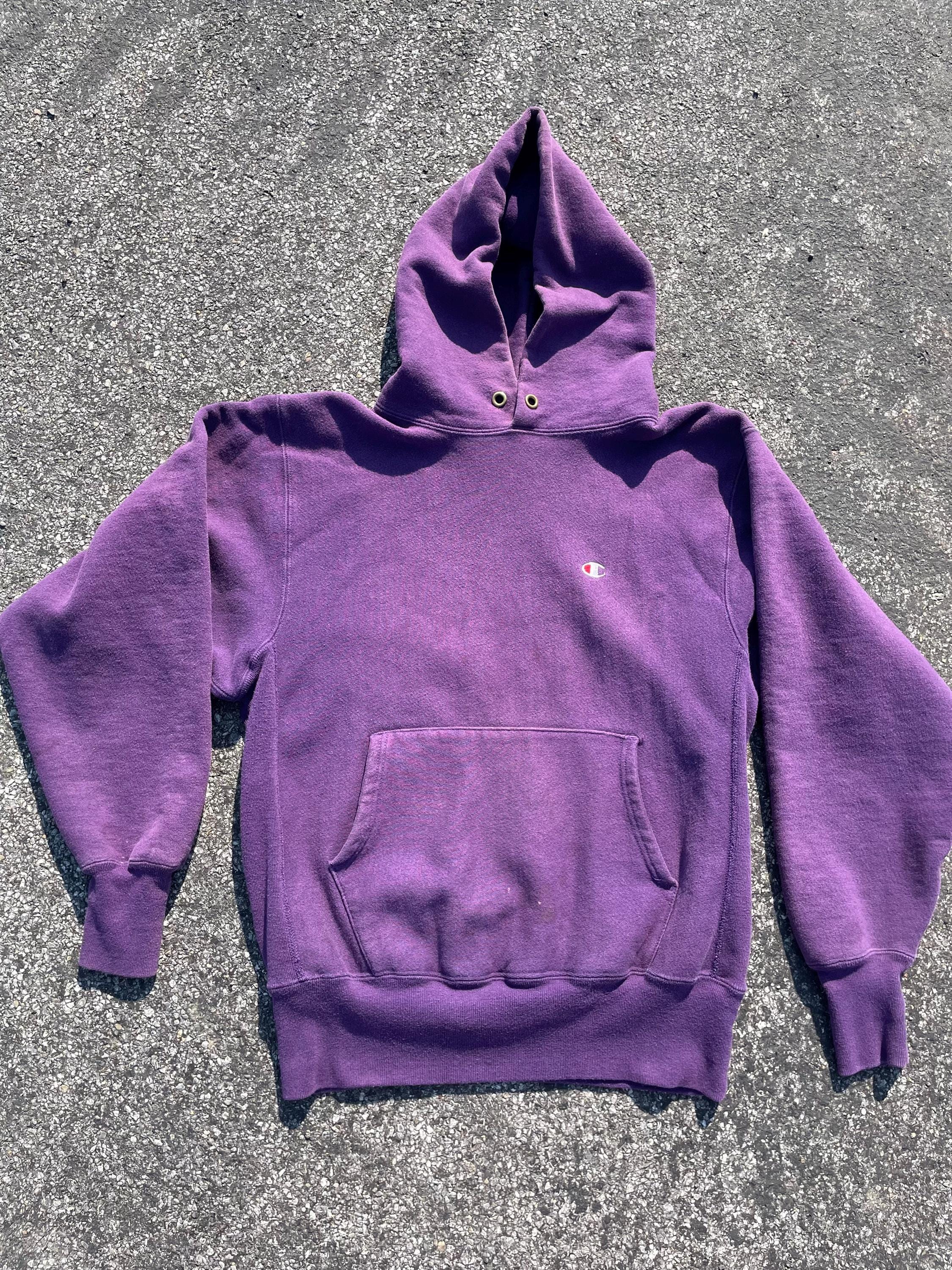 トップス 90s Champion Reverse Weave (kids size) Vintage 90s Champion Reverse Weave Sweatshirt Purple Small