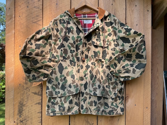 Vintage Orvis Duck Camo Hunting Jacket: 1950s-60s Canvas Coat - Etsy