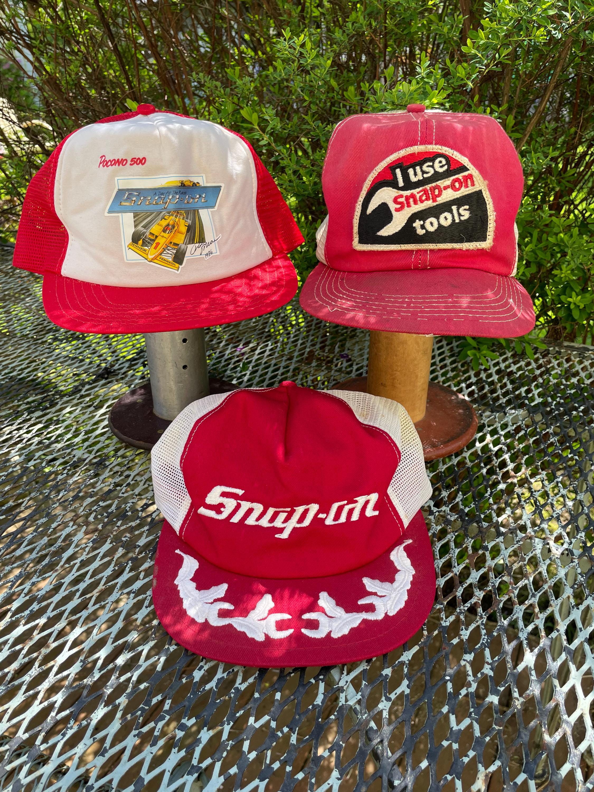 スナップオン snap-on トラッカーキャップ ヴィンテージ アポロ キャップ / 帽子】USA製 Snap-on (スナップオン) トラッカー
