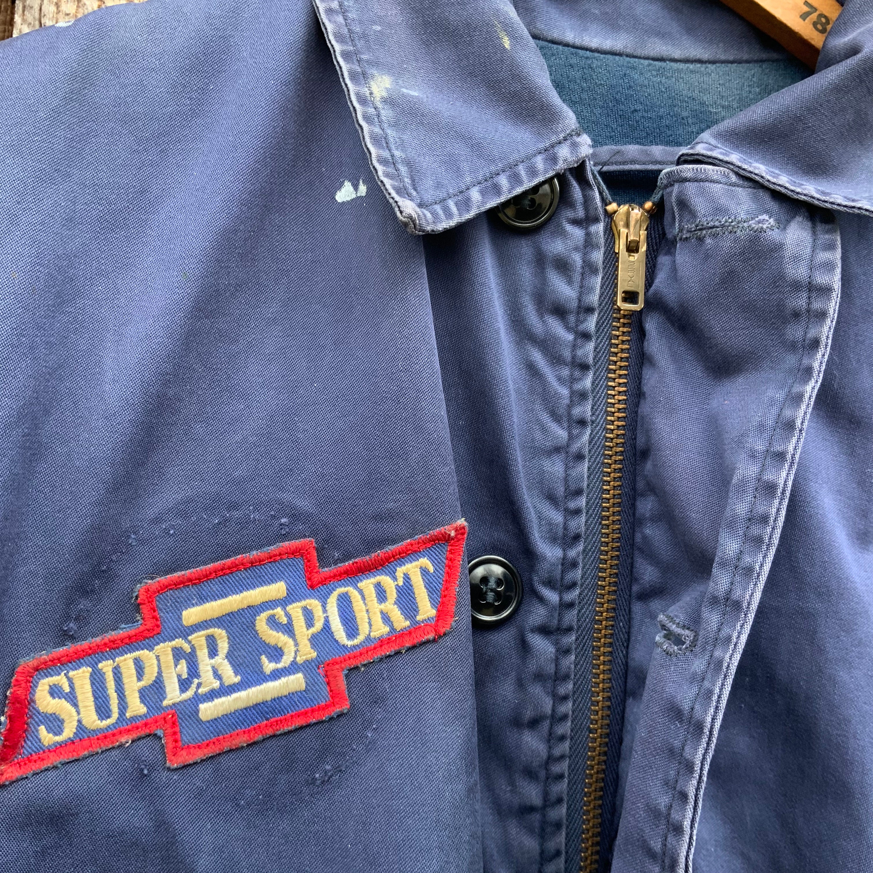 Vintage 60s 70s USN N4 Utility Deck Jacket Blue US Navy Vintage 60s 70s USN N4 Utility Deck Jacket Blue US Navy