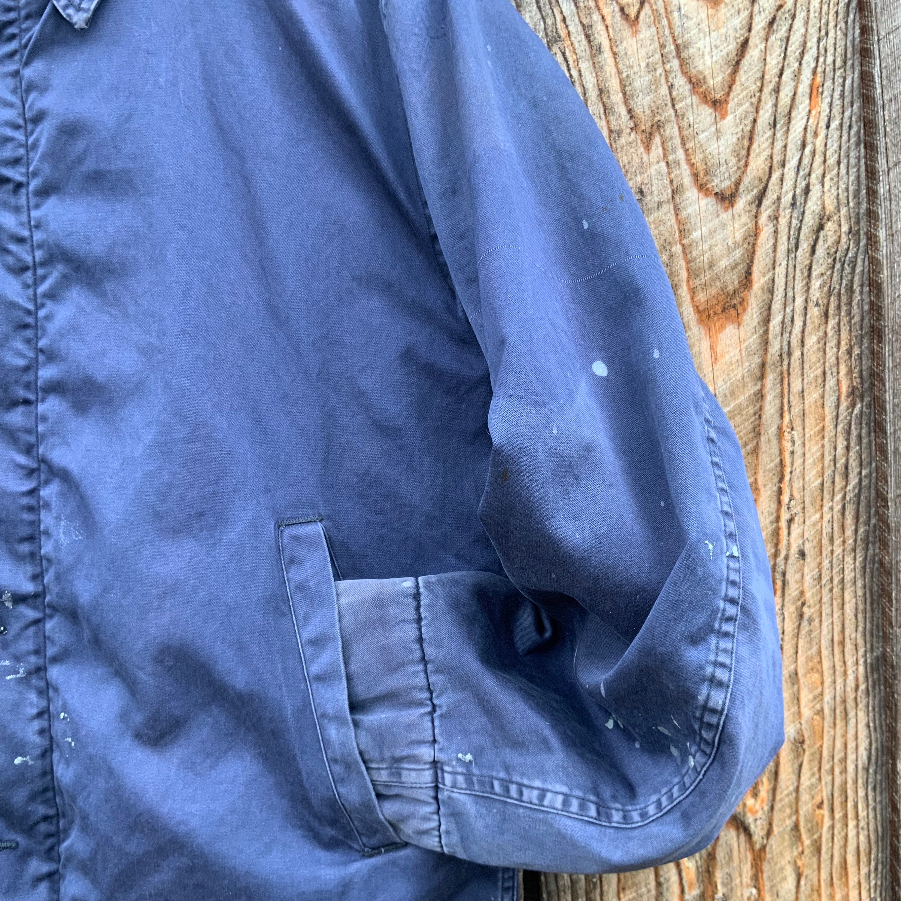 Vintage 60s 70s USN N4 Utility Deck Jacket Blue US Navy Vintage 60s 70s USN N4 Utility Deck Jacket Blue US Navy