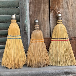 Vintage Primitive Whisk Brooms, Choice