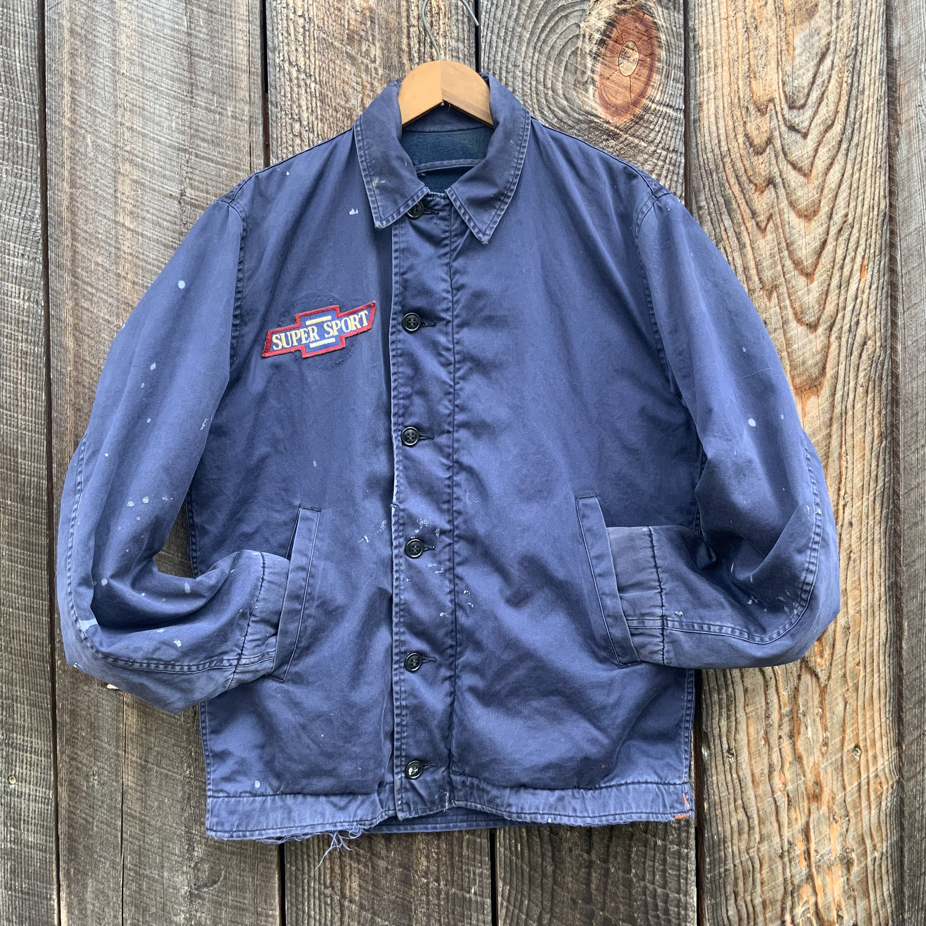 Vintage 60s 70s USN N4 Utility Deck Jacket Blue US Navy Vintage 60s 70s USN N4 Utility Deck Jacket Blue US Navy