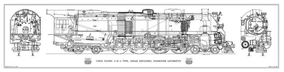 Lokomotywa Typu Union Pacific 4 8 4 Rysunek 3 Odsłon